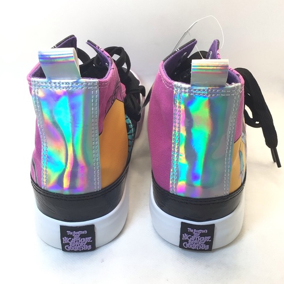 Disney Unisex Nightmare Before Christmas High Top Lace Up Sneaker Size 9 (10W) - Picture 8 of 14